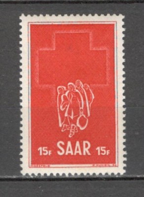 Saarland.1952 Saptamina Crucea Rosie SS.522 foto
