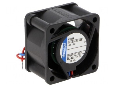 Ventilator axial 12V 40x40x10mm cu bilă foto