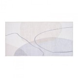 Covor printat, CONOR 70x140 cm, lavabil cu spate antialunecare, inaltime fir 3mm