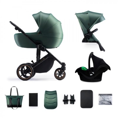 CARUCIOR 3 IN 1 KINDERKRAFT PRIME 2 3IN1 MINK PRO GREEN foto