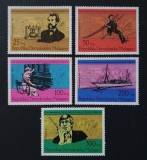 Madagascar 1976 - Centenarul telefonului, comunicatii, serie neuzata