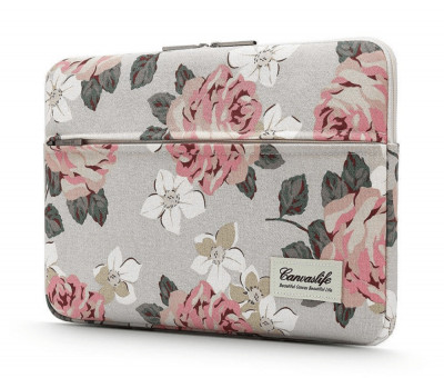 Canvaslife Laptop Laptop Case Bag 13&amp;#039; 14&amp;quot; Flori Trandafiri foto