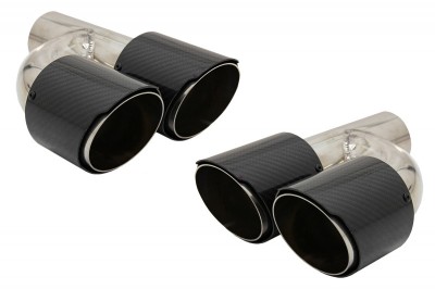 Tobe Ornamente Sistem de evacuare Carbon Fiber Finisaj Lucios 6.3cm Performance AutoTuning foto