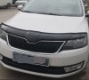 Deflector capota compatibil Skoda Rapid 2012-2019 Cod: 30710212 / 7368K094 / DEF4, Lumi LUXURY