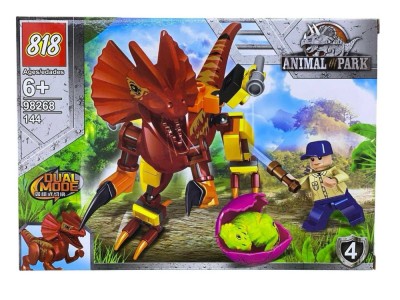 Set de constructie dinozauri roboticizati 98268 model 4 foto