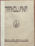 Revista Transilvania, organ al Astrei, Sibiu, nr. 2 - 3, 1942