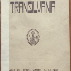Revista Transilvania, organ al Astrei, Sibiu, nr. 2 - 3, 1942