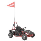 Buggy Electric Rosu Cu Cadru Metalic, 500W, Hecht 54812 Red