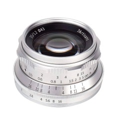 Obiectiv manual 7Artisans 35mm F1.2 negru pentru Canon EOS-M mount DESIGILAT