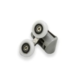 Rola Dubla Cabina Dus G29D, 22mm, Reglaj Arc, Rola Superioara, Usa Sticla Cabina, Diametru 10mm, Accesorii Cabina Dus