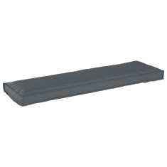 vidaXL Cojoc pentru bancă Antracit 140 x 40 x 8 cm