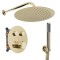 Set de dus incastrat Rea Lungo Diamond Gold + BOX