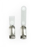 Clips metal pentru prindere ecuson CT905 clema metalica 100 de buc