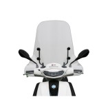 Cumpara ieftin Parbriz mare transparent Piaggio Liberty S ie IGET 3V (25-26) 4T AC 50cc - Liberty ie S IGET 3V ABS (25-26) 4T AC 125-150cc