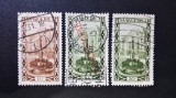 Regiunea Saar Teritoriul Saargebiet 1922-1925 F&acirc;nt&acirc;na St. Johanner Markt - Dienstmarke Lot 3 Valori Ștampilat Saarbr&uuml;cken - OREF1