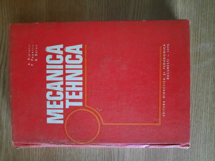 MECANICA TEHNICA &ndash; A. RIPIANU s.a. (1979)