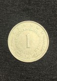 Moneda 1dinar 1976 Iugoslavia, Europa