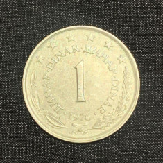 Moneda 1dinar 1976 Iugoslavia