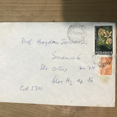 OPI Intreguri Postale RSR flori foto