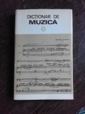 DICTIONAR DE MUZICA- IOSIV SAVA SI LUMINITA VARTOLOMEI, BUC. 1979