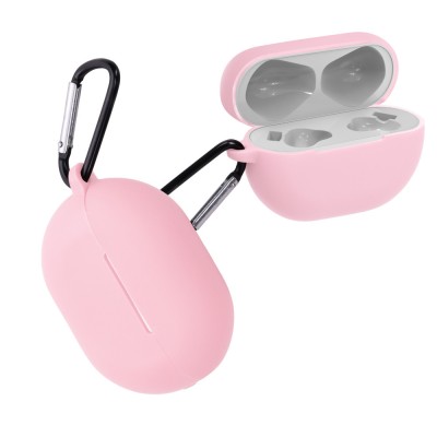 Husa pentru casti Huawei FreeBuds Pro, Kwmobile, Roz, Silicon, 53473.08 foto