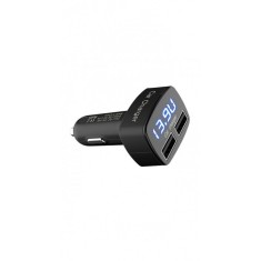 Incarcator auto cu voltmetru si termometru 12v-24v