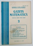 GAZETA MATEMATICA , PUBLICATIE LUNARA PENTRU TINERET , NR. 2 , 1981