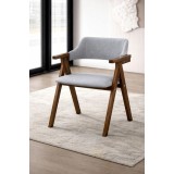 Set Masa extensibila + 4 Scaune Wood 2 LUX 1200x1200mm