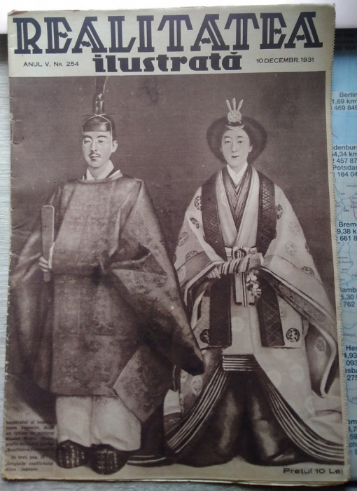 Realitatea Ilustrată :: &Icirc;MPĂRATUL JAPONIEI - 1931