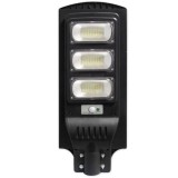 Lampa solara FOXMAG24, cu telecomanda si senzor de miscare, 62x24 cm, 150W