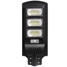Lampa solara FOXMAG24, cu telecomanda si senzor de miscare, 62x24 cm, 150W