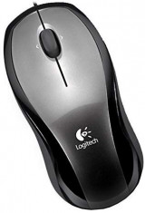 Logitech LX3 Optical Mouse USB Grey Black foto