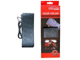 Husa volan cu snur Neagra , material cauciucat, diametru 37-39cm AutoDrive ProParts, Automax