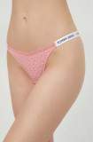 Tommy Jeans tanga culoarea roz UW0UW05160