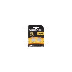 Baterie moneda, 3V, litiu, {{Capacitate}}, DURACELL - CR2025 B2