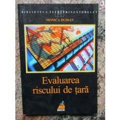 Monica Dudian - Evaluarea riscului de tara