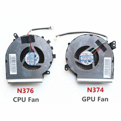 Set coolere Laptop Laptop, MSI GL72, 6RD, 6RE, 7RD, 7RDX, MS-1799, PAAD06015SL, N284, N371, N403, N402, N366, 5V, 0.55A, 4 pini foto