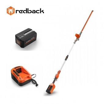 Redback Pachet E920D+EP20+EC20 Trimmer de gard viu extensibil 40V, 2400mm, 520mm, acumulator 40V/2Ah, incarcator 40V/2A