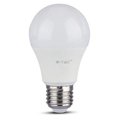 Bec, led, A60, fasung E27, 11W, 1055 lumeni, 2700K, lumina calda, V-Tac SKU-7350 foto