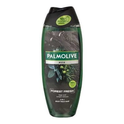 Gel de dus, Palmolive, Men Forest Fresh 3 in 1 Sage and Juniper, 500 ml foto