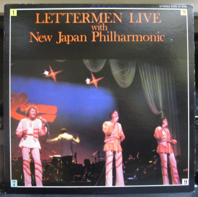 Vinil &amp;quot;Japan Press&amp;quot; The Lettermen &amp;ndash; Lettermen Live (VG++) foto