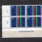 ELVETIA 1969 - GYMNAESTRADA. EMBLEMA, TIMBRU IN BLOC DE 4 NESTAMPILAT, SA20