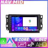 Navigatie Chevrolet Captiva Android 12, 4GB RAM, 64GB, CarPlay, ecran 720P