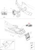 Abtibild Ski-Doo GTX 550F 2006 Nr. 14, Cod 516003034SK - Autocolant Original Piese Moto SkiDoo