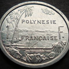 Moneda exotica 1 FRANC - POLYNESIE / POLINEZIA FRANCEZA, anul 1982 * Cod 3896