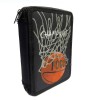 Penar echipat dublu model baschet, Negru, Unisex