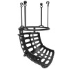 SPORTNOW Sistem de Returnare a Mingii de Baschet rotation &agrave; 360&deg; 35,6 x 35,6 x 75,5 cm negru | Aosom Romania