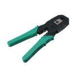 Cleste elSales ELS-315 pentru sertizat conectori internet UTP , FTP RJ 45 si telefon RJ 9 , RJ 11 , verde
