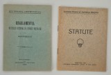 Carte veche Brosuri de colectie Societatea Romana pentru Expeditiuni Statute / Regulamentul Muzeului National de Istorie Naturala