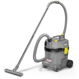 Aspirator umed-uscat profesional Karcher Professional NT 22/1, putere 1300 W, capacitate container 22 l, furtun 1.9 m, curatare semiautomata a filtrel